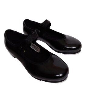 Bloch Girls Black Mary Jane Tap Shoes Size 10M